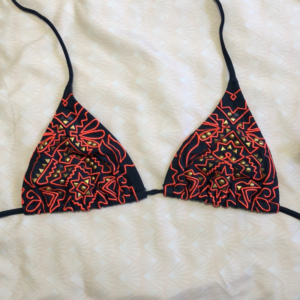 string/triangle bikini top